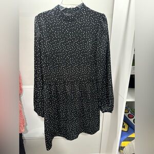 Black Polka Dot Dress